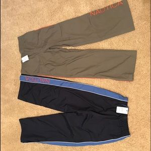NWT Náutica nylon track pants